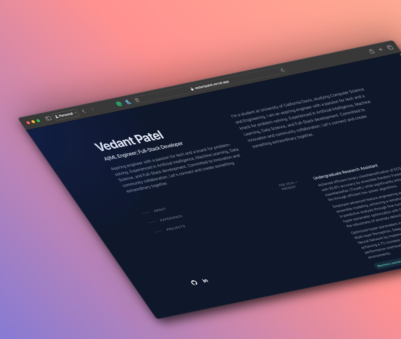 Halcyon Theme homepage hero with screenshot of VS Code editor